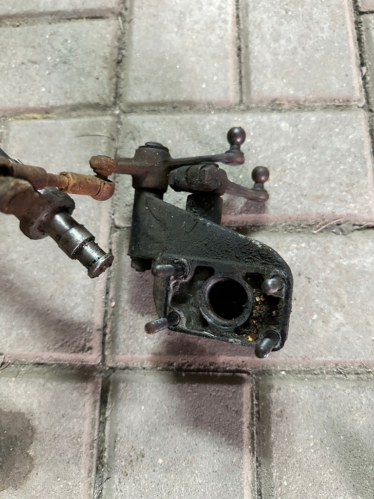 фото №9, Вибірник важіль перемикання передач трос колонка кермова mercedes w108