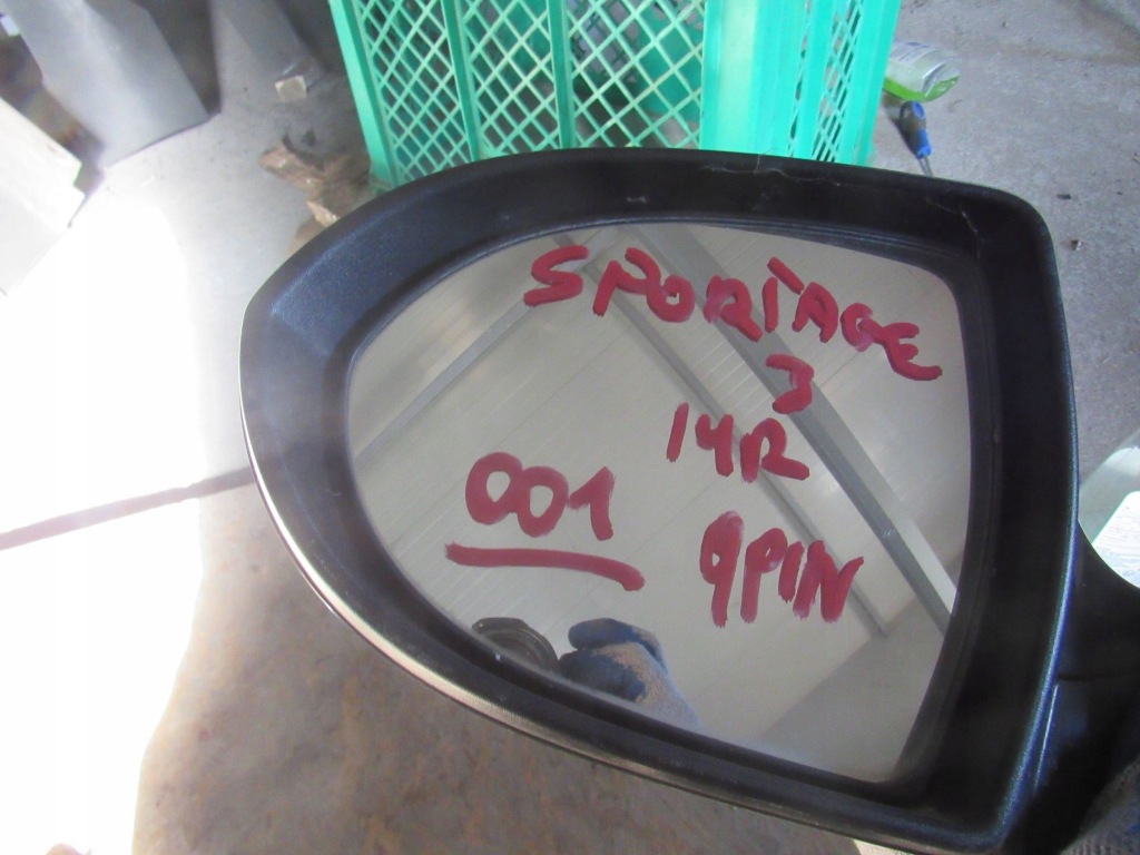 фото №6, Дзеркало ліва kia sportage iii 9 pinów uk