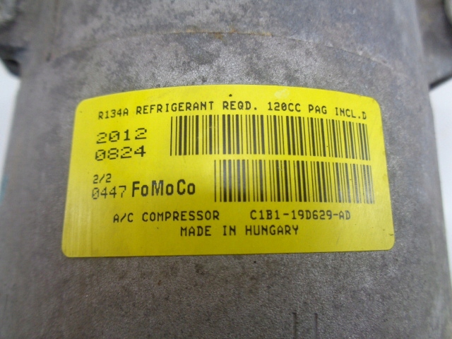 фото №6, B-max fiesta mk7 компрессор кондиционер c1b1-19d629-ad