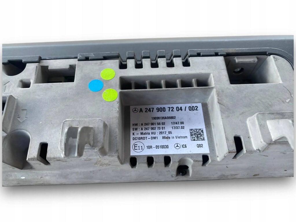 фото №7, Mercedes w177 w247 лічильник прилади 2479007204 #24