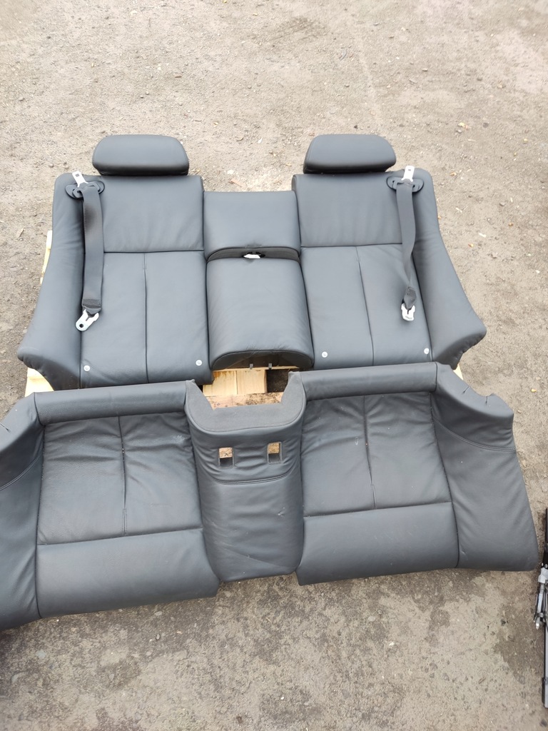 фото №7, Bmw e63 6 lift coupe сиденья заднее сиденье подогрев europa czarna кожа