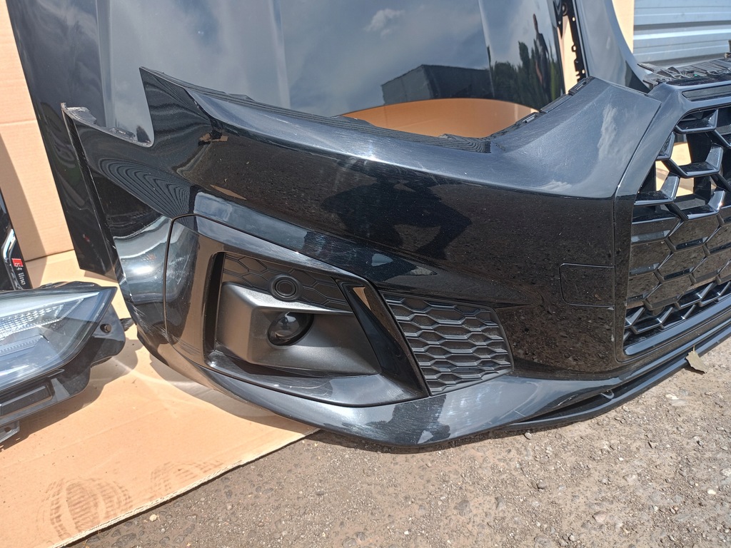 фото №7, Капот бампер лампи крила радіатор pas перед audi a5 8w6 lift s-line