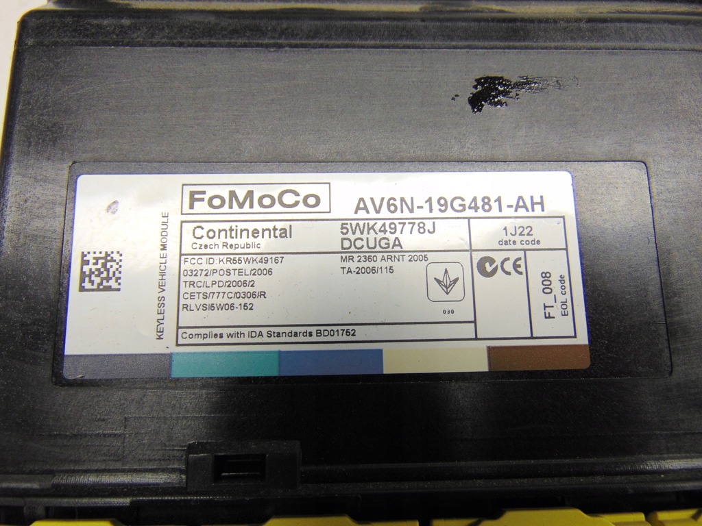 фото №14, Набір стартовий імобілайзер ford focus iii mk3 10r- 1.6 ecoboost europa