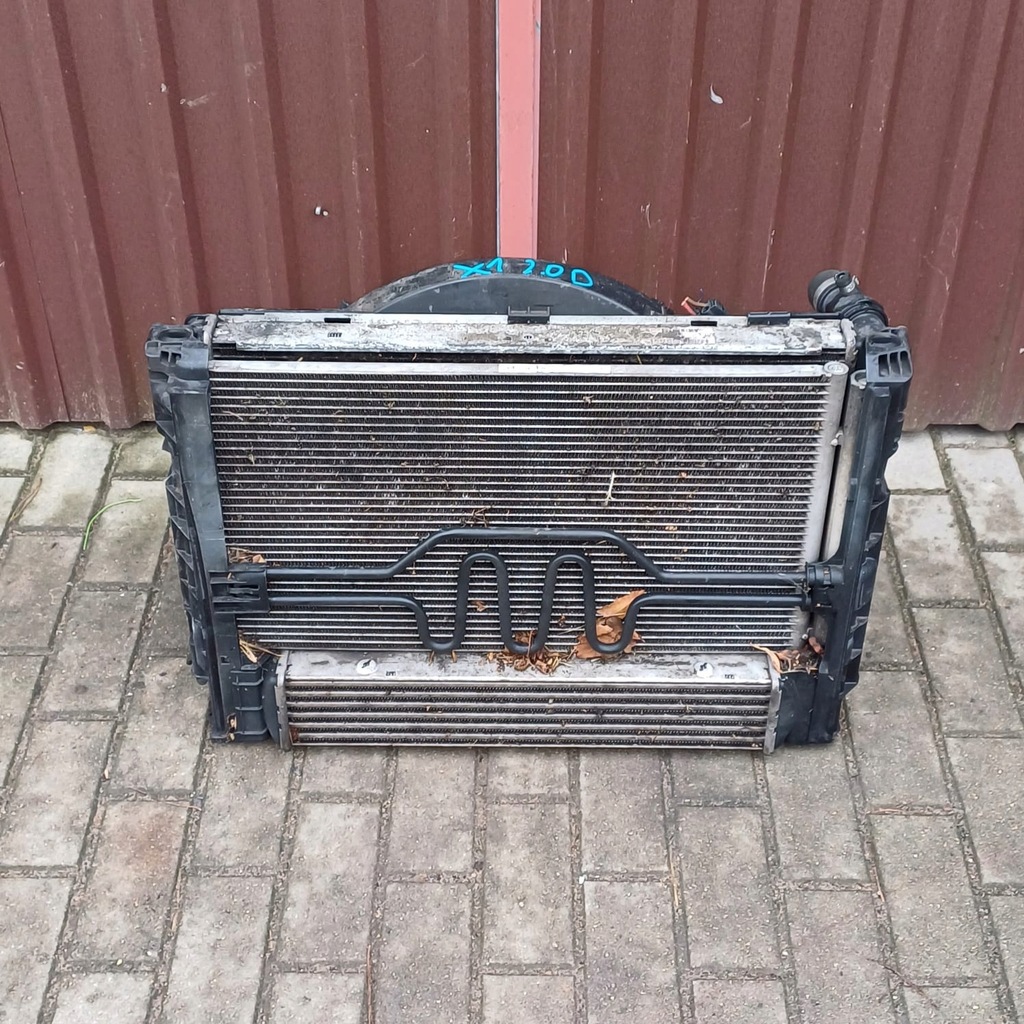 фото №6, Bmw x1 e84 комплект радиатор 2.0d 9229021