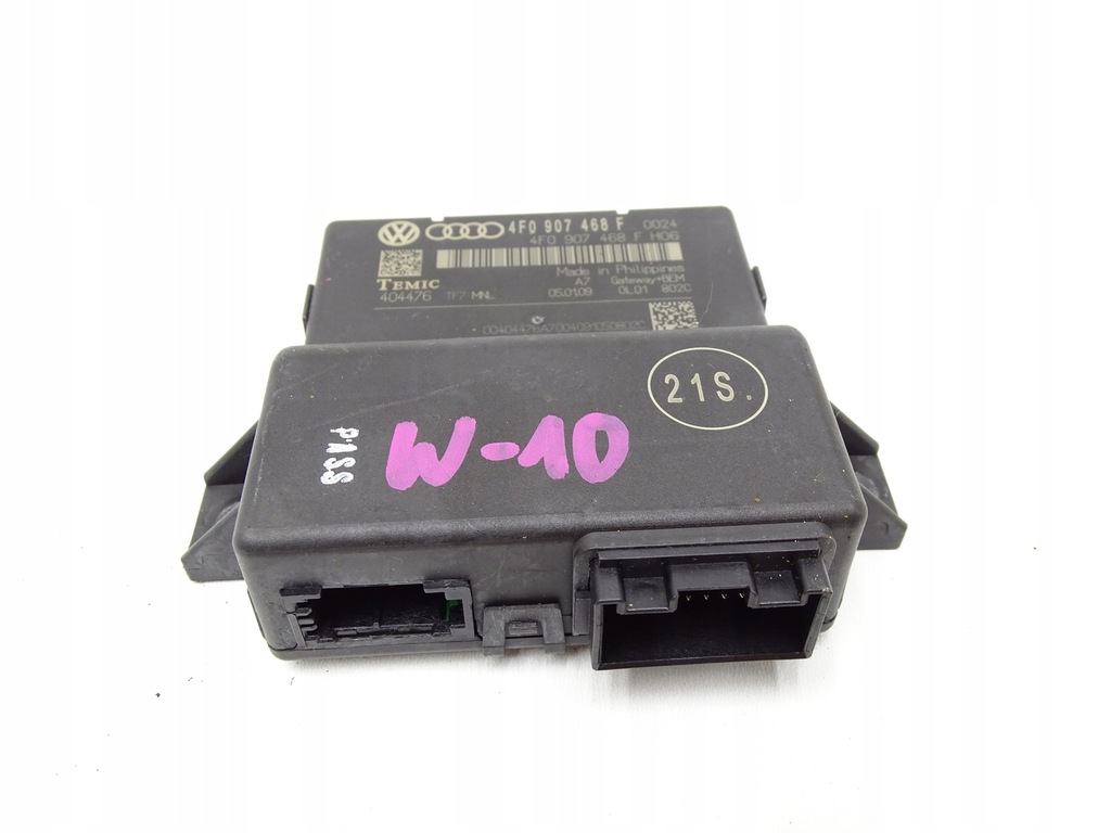 фото №1, Модуль блок керування шлюз 4f0907468f audi a6 c6