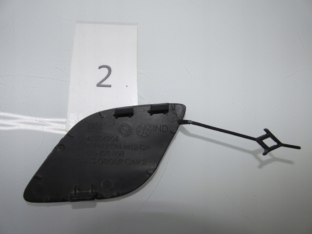 фото №9, Заглушка бампера передний, защита фаркоп буксировочный opel mokka x