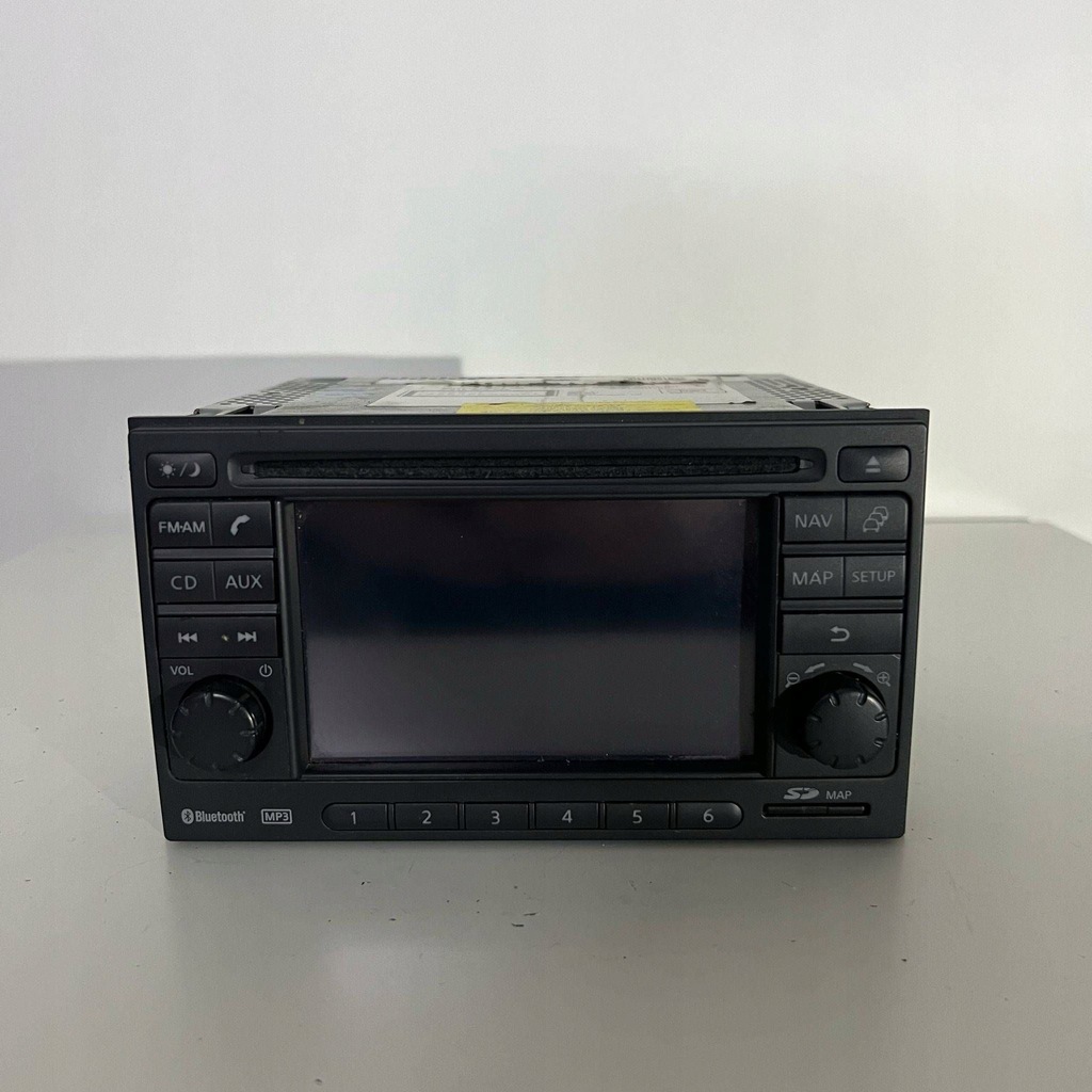фото №1, Nissan note qashqai j10 lift радіо навігація cd mp3 7612830022