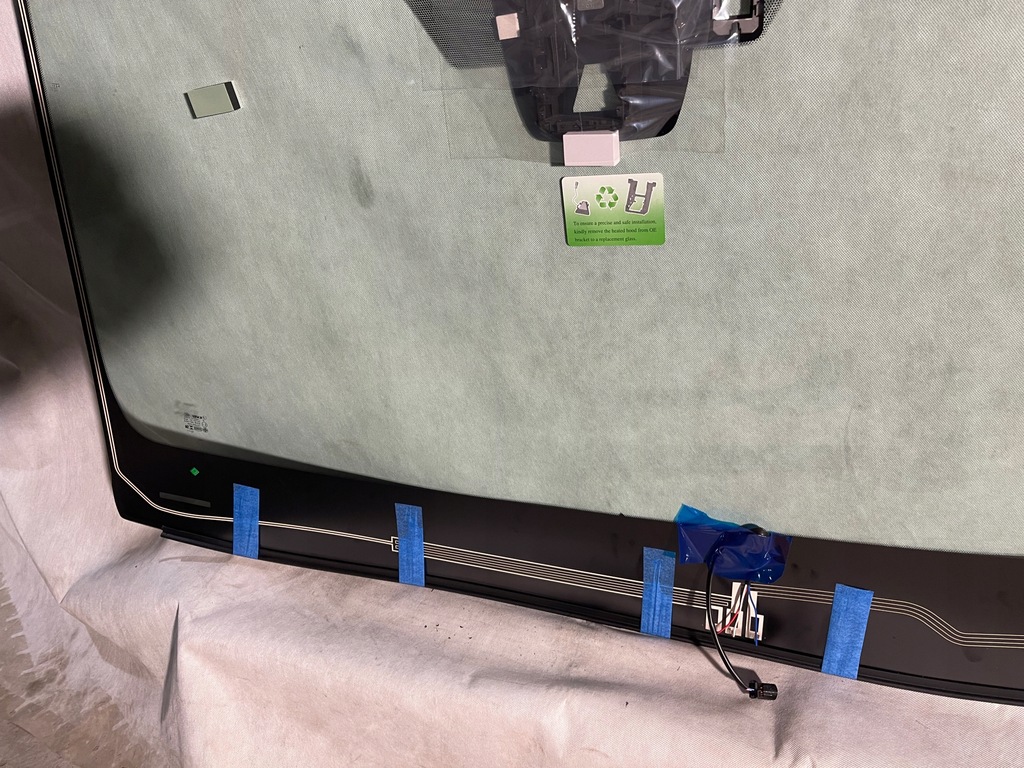 фото №6, Стекло передняя toyota highlander камера датчик acoustic подогрев hud 2020-