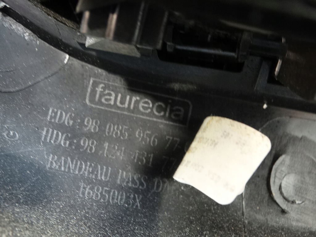 фото №9, Решітка обдув панелі консолі правий expert iii jumpy iii proace ii 9808595677