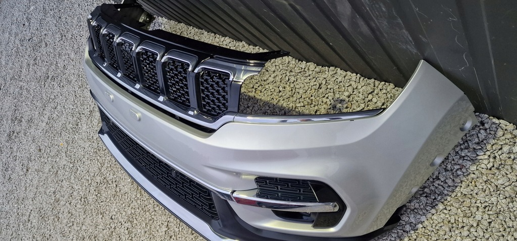 фото №6, Jeep commander 2022 2023 2024 бампер перед передній kompletny оригінальний