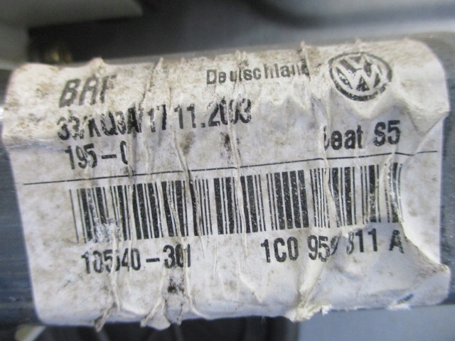 фото №5, Toledo ii leon i подъемник стекло задняя левый+ двигатель