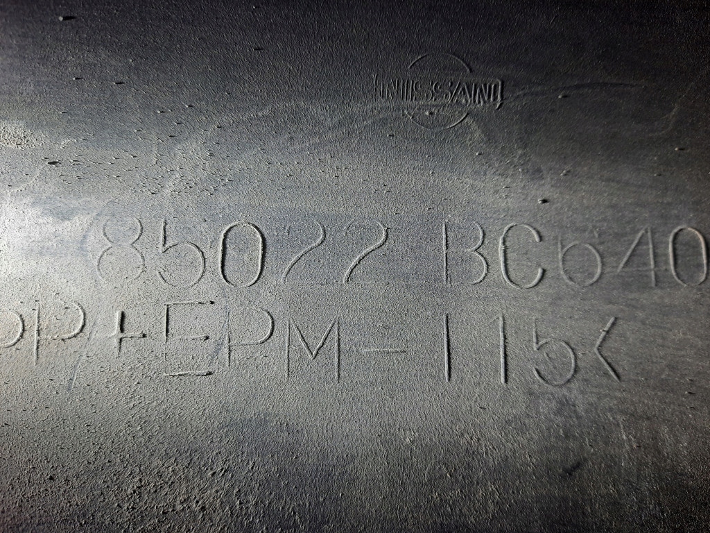 фото №12, Nissan micra k12 lift 07-10 бампер задняя задний 85022bc640