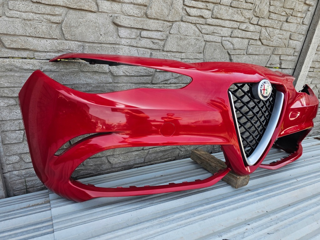 фото №3, Alfa romeo giulia quadrifoglio решітка радіатора решітка радіатора бампер перед