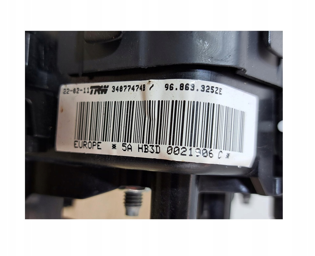 фото №5, 508 подушка безпеки подушка водія пасажира датчик комплект 34077474b