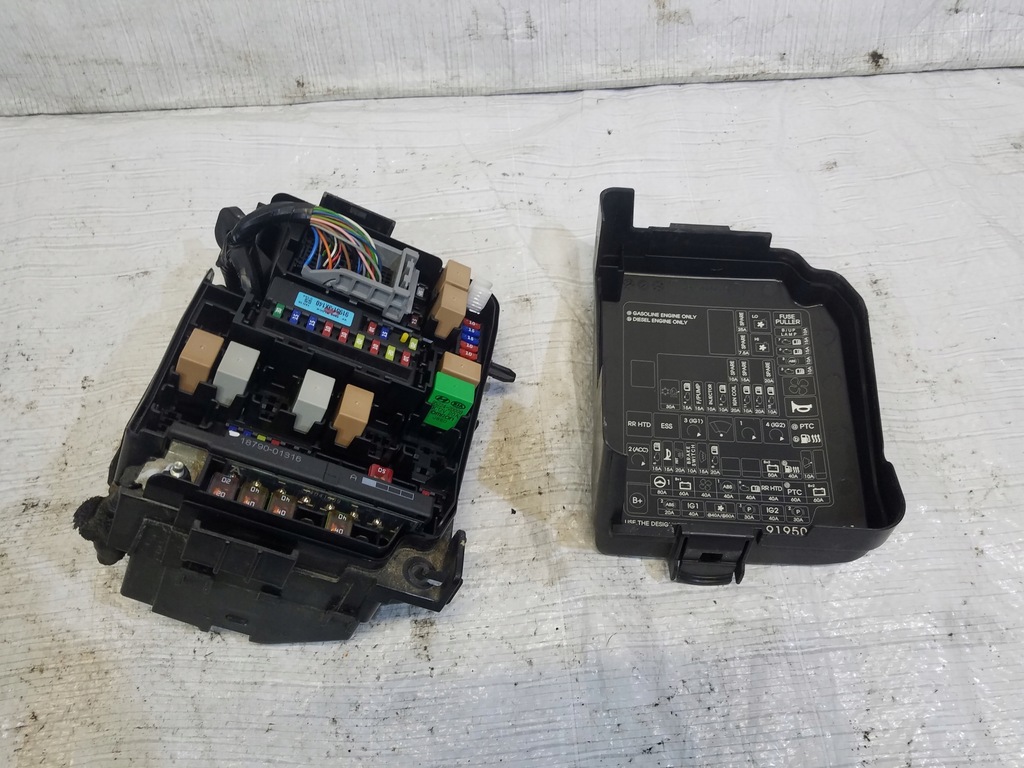 фото №1, Коробка предохранителей hyundai i30 ii 1.4 b