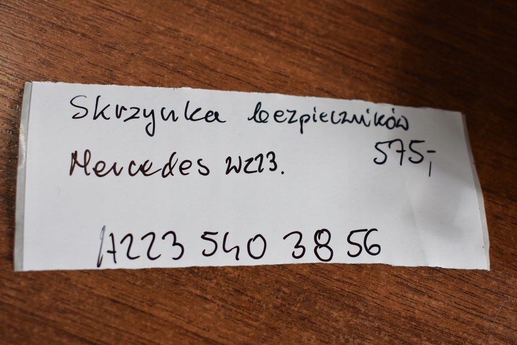 фото №5, Idealny распределитель тока коробка предохранителей mercedes w223 1