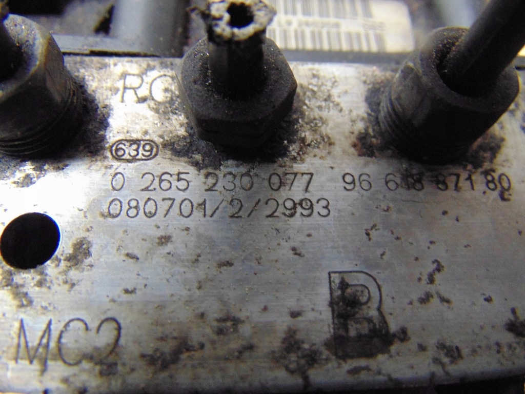 фото №13, Насос abs блок керування citroen jumpy 2007- 9661887180 1401260380 0265230077