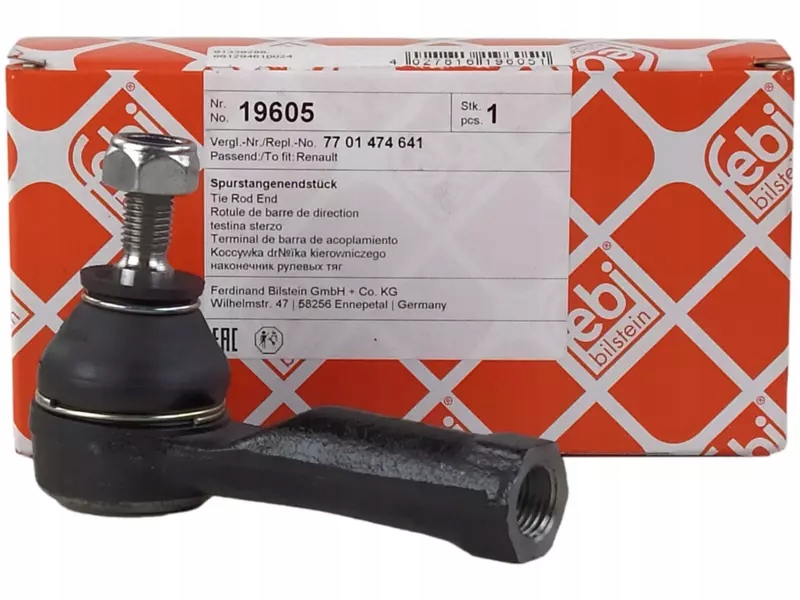 фото №3, Febi наконечники тяга kpl renault modus thalia