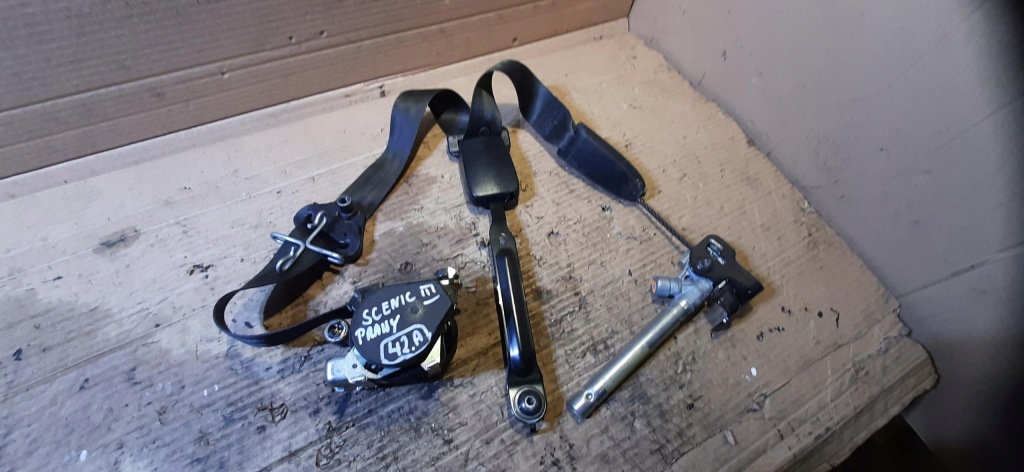 фото №1, Pas безопасности натяжитель левый scenic iii 868850