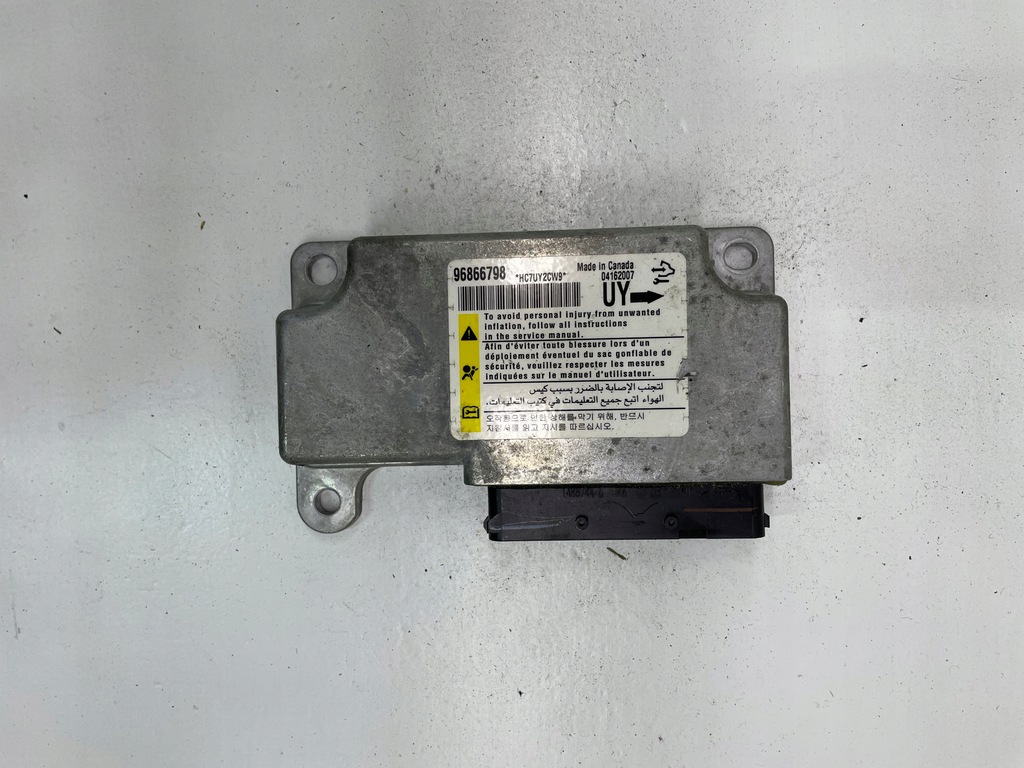 фото №1, Модуль датчик подушка безпеки chevrolet 96866798