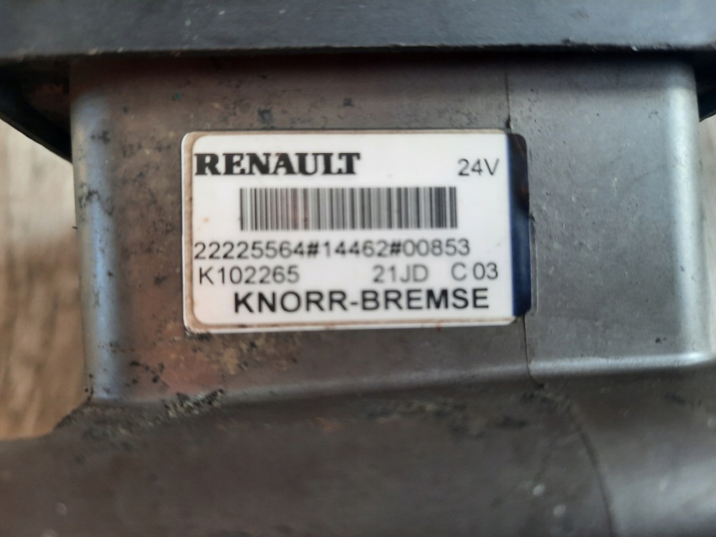 фото №4, Клапан модулятор ebs передний перед renault gama midlum d широкий