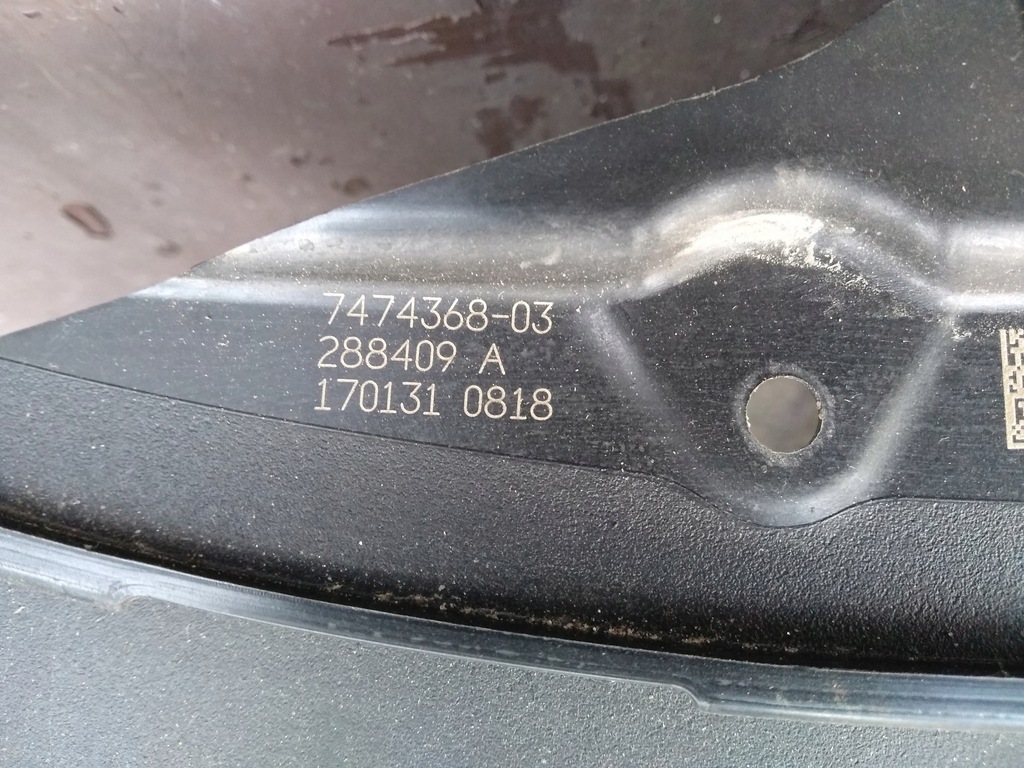 фото №6, Шторка жалюзи впуск решётки радиатора bmw 5 g30 7474368