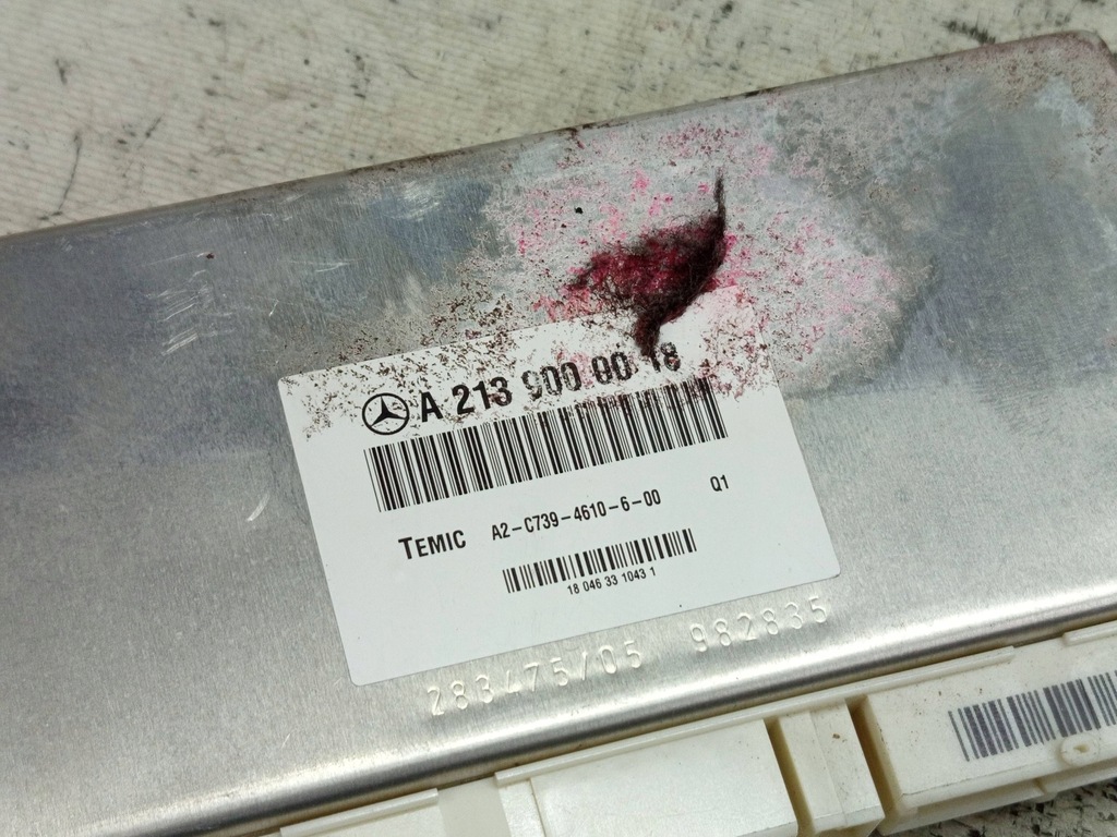 фото №5, Модуль блок управления подвеска mercedes e w213 a2139000018