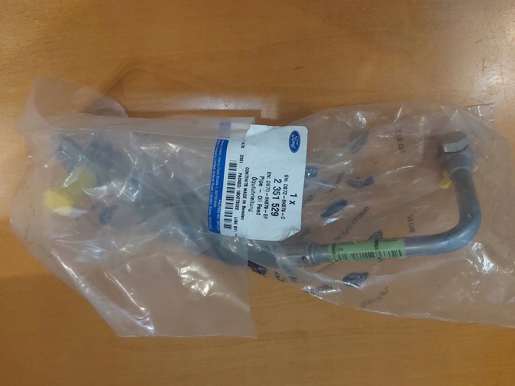 фото №1, Ford kuga шланг оливи турбонагнітача ds7g6k679ef