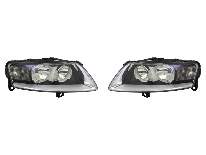 фото №1, Фары audi a6 c6 2008-2011 h7+h15 противотуманная фара гомологация правая + левая