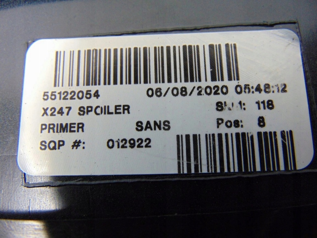 фото №8, Спойлер крышки спойлер багажника mercedes w247