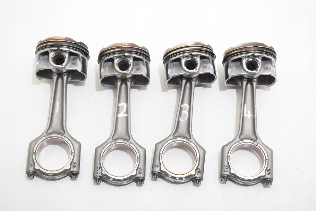 фото №12, Bmw x3 g01 x4 g02 2,0t блок dół двигателя wał коленчатый поршни b42d b48b20b