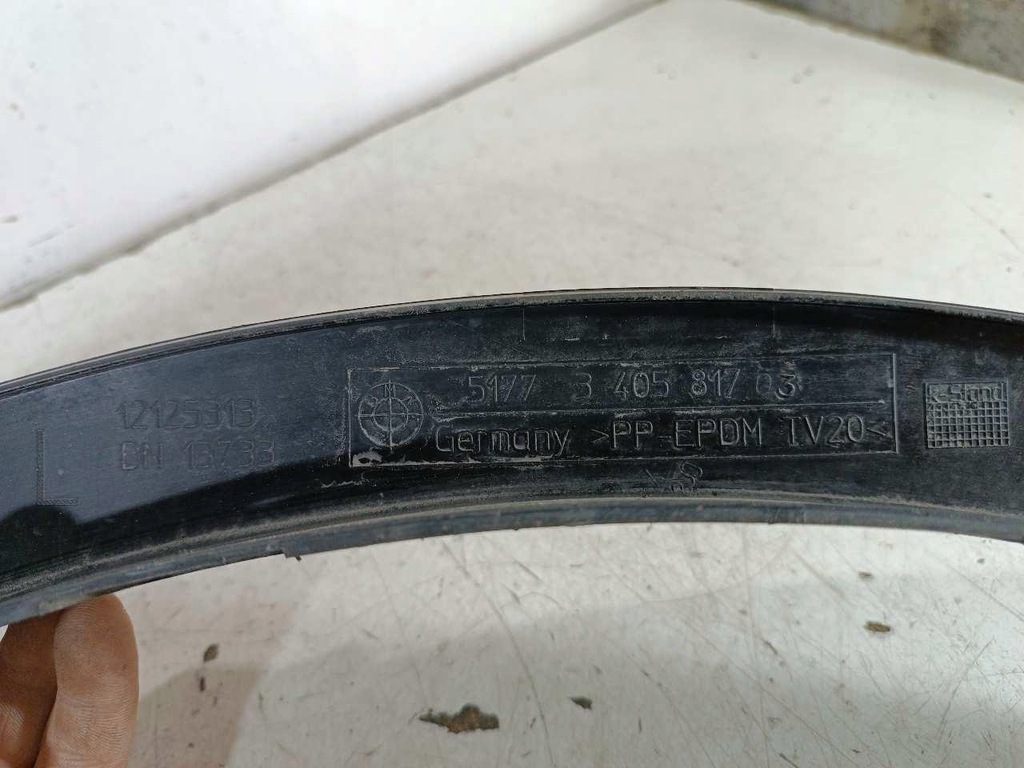 фото №9, Молдинг крила лівий перед bmw x3 e83 3405817