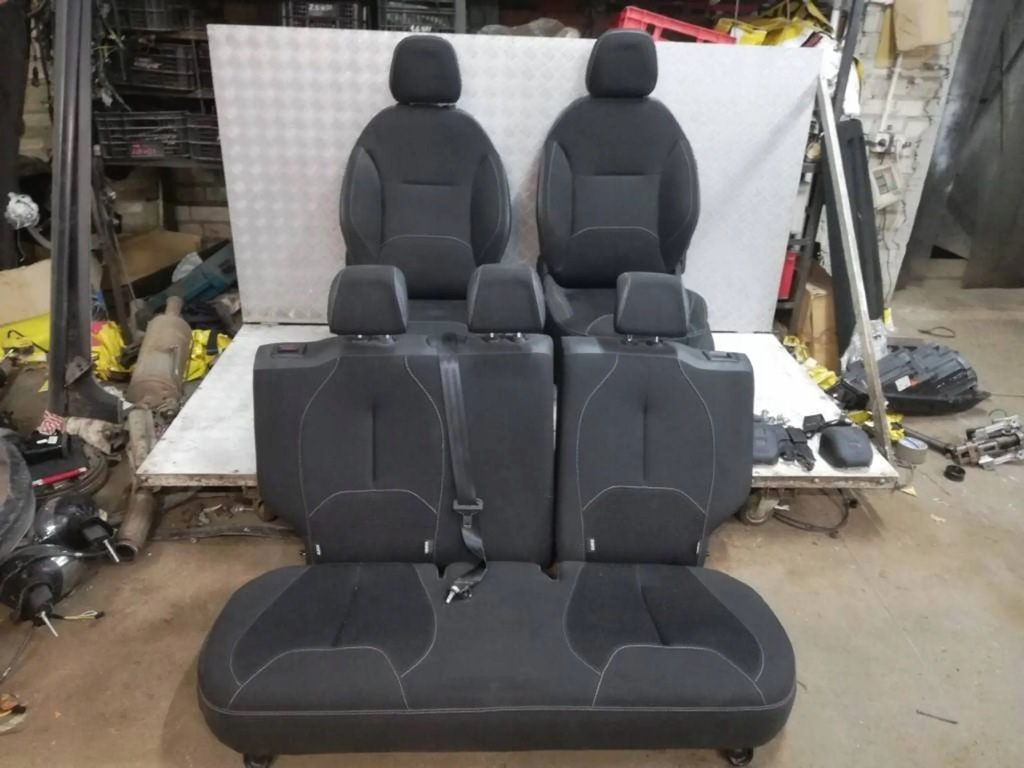 фото №1, Сиденья заднее сиденье ремни комплект citroen c3 ii lift