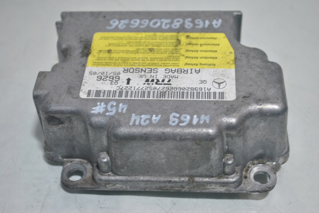 фото №5, Модуль датчик подушка безпеки mercedes w169 a1698206626