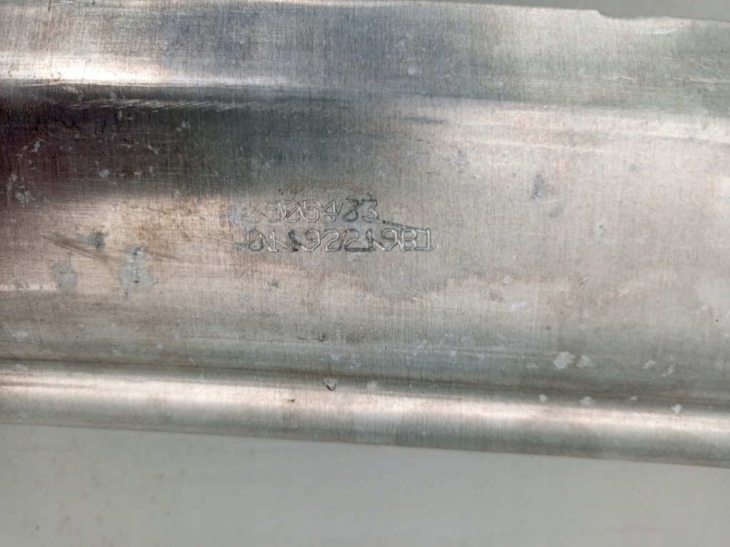 Tesla model y 2021- балка верхний бампера усилитель перед 1505433 ÷ Доставка