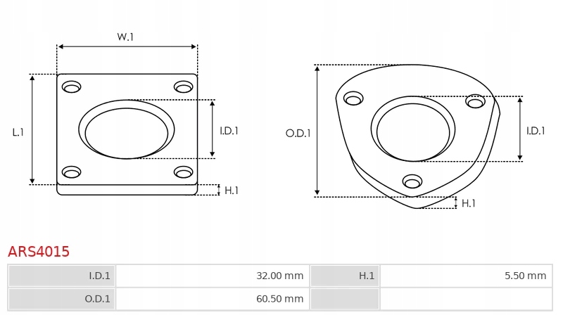Brand new as-pl генератор підшипник retainer plate Ціна
