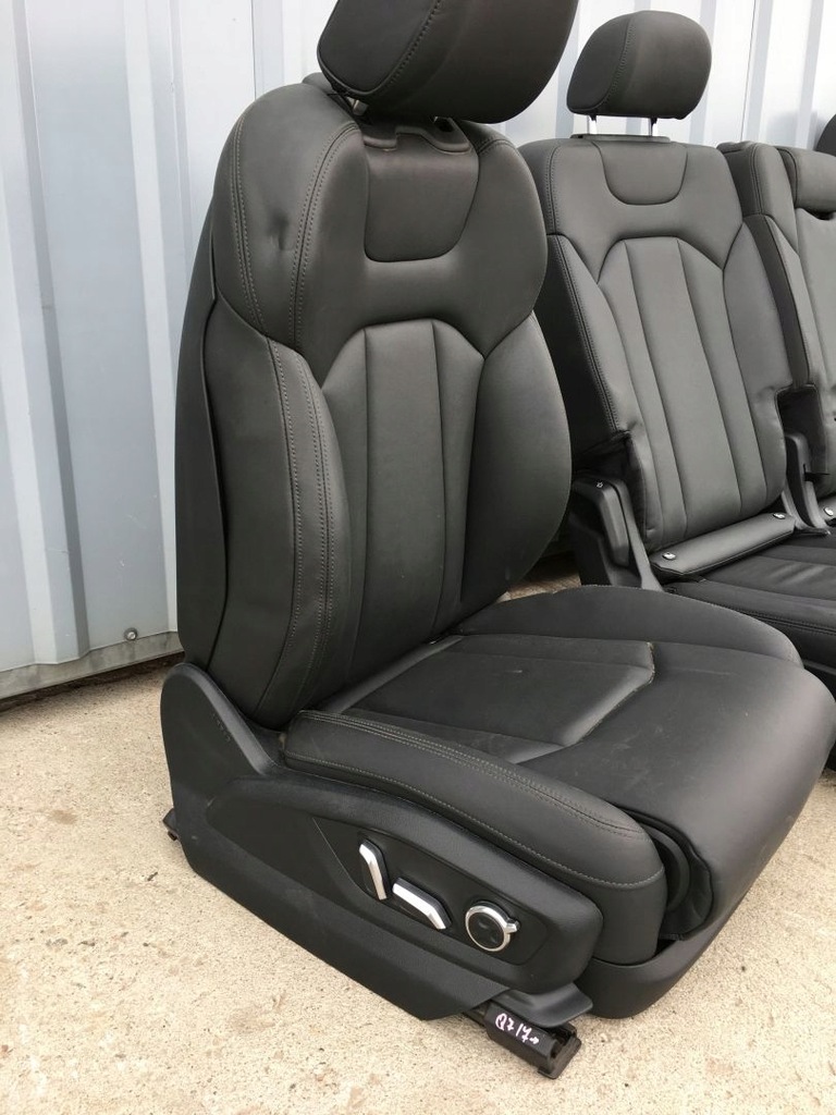 фото №6, Audi q7 ii 4m 15- комплект сидений сиденье кожа