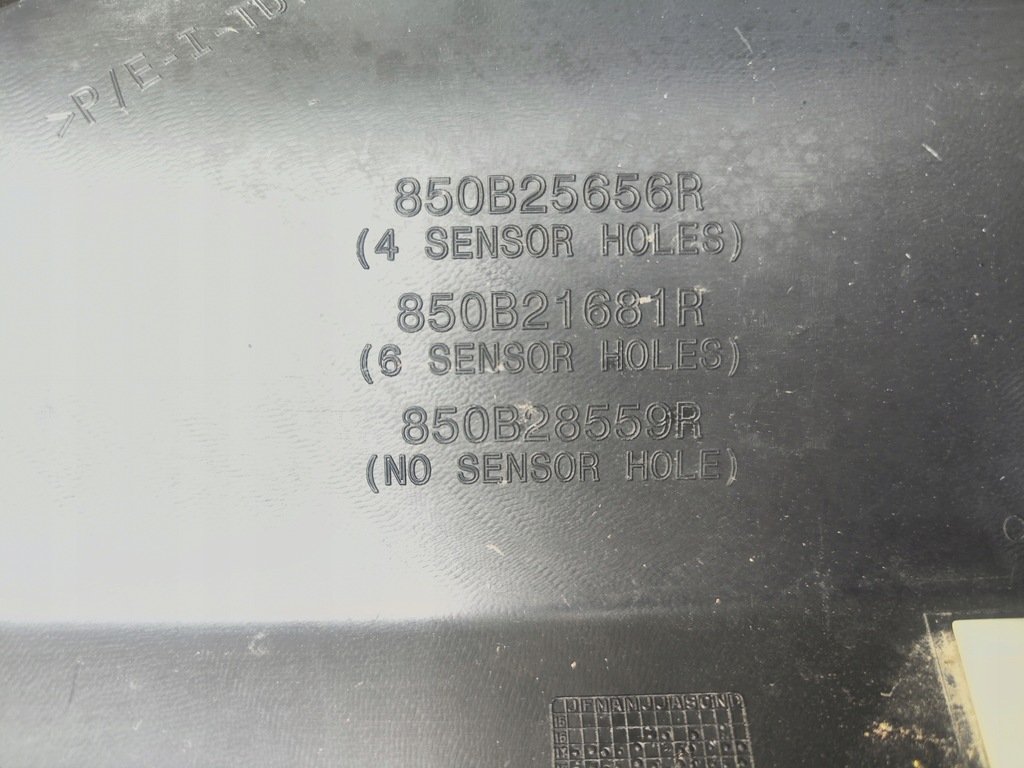 фото №15, Renault captur i lift спойлер бампера задняя 850b25656r 850b21681r 850b28559r