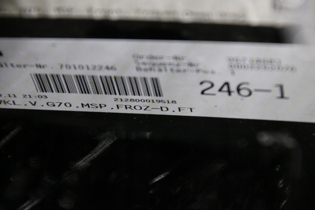 фото №11, Bmw 7 g70 i7 m-pakiet kompletny бампер перед передний c64 frozen deep grey