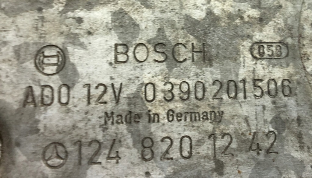 фото №10, Моторчик двірники задній скло mercedes w124 s124 kombi 1248201242