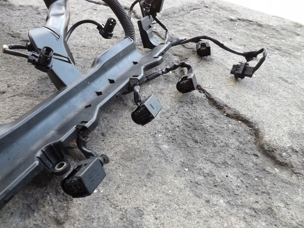 фото №7, Mercedes w203 2.2 cdi електропроводка джгут двигуна a6111500333