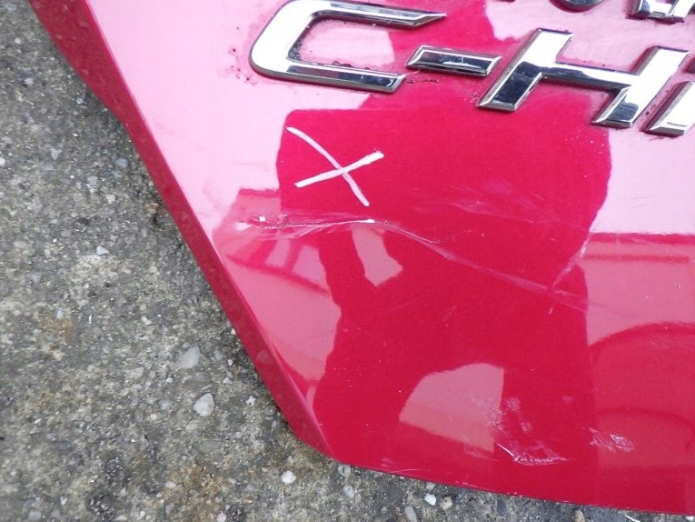 фото №6, Toyota c-hr chr 16- накладка крышки молдинг