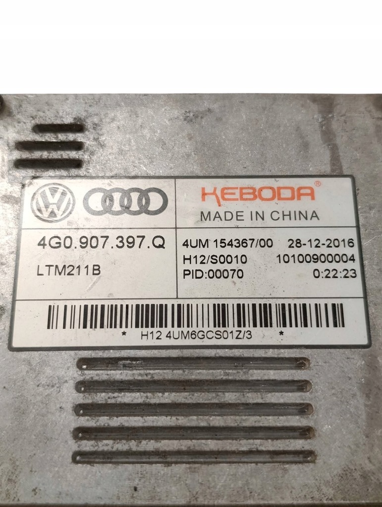 фото №6, Audi a6 s6 c7 4g 2017 з передній блок керування / модуль світла lcm