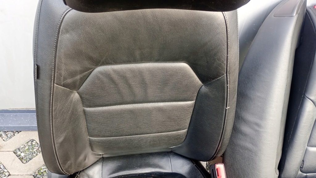 фото №11, Сиденья обшивки кожа комплект vw passat b7 kombi - подогрев