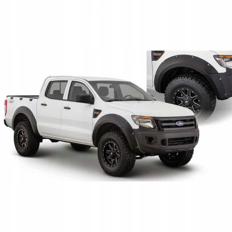 фото №1, Расширители крыльев bushwacker pocket style ford ranger eu px/pxii 11-18