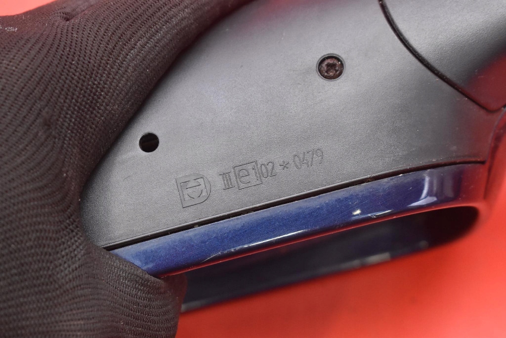 фото №10, Зеркало правое granatowe eu 3b0857934 skoda superb 1 i 01-06 5+2 pin