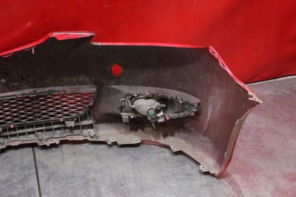 фото №9, Бампер перед передній червоний mazda 3 1 i bk 03-06