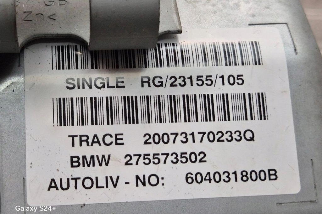 фото №3, Колінна подушка безпеки mini clubman r55 275573502 2007