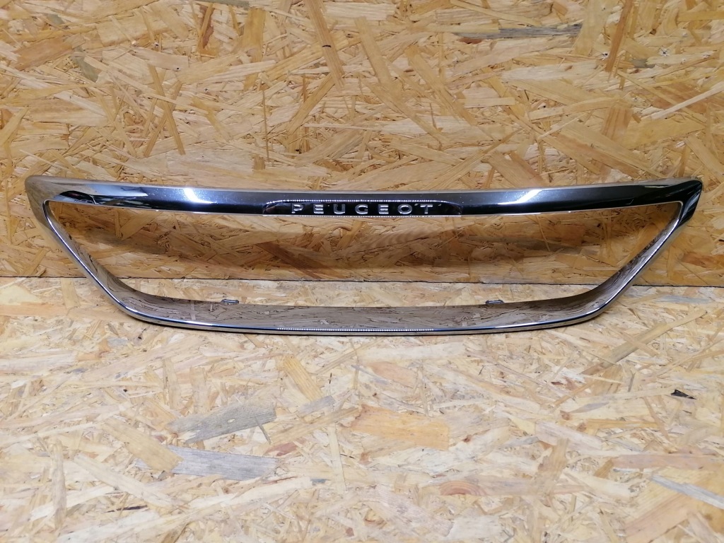 фото №1, Хром решётка радиатора решётка радиатора решётка радиатора peugeot 308 ii t9 lift 2017-