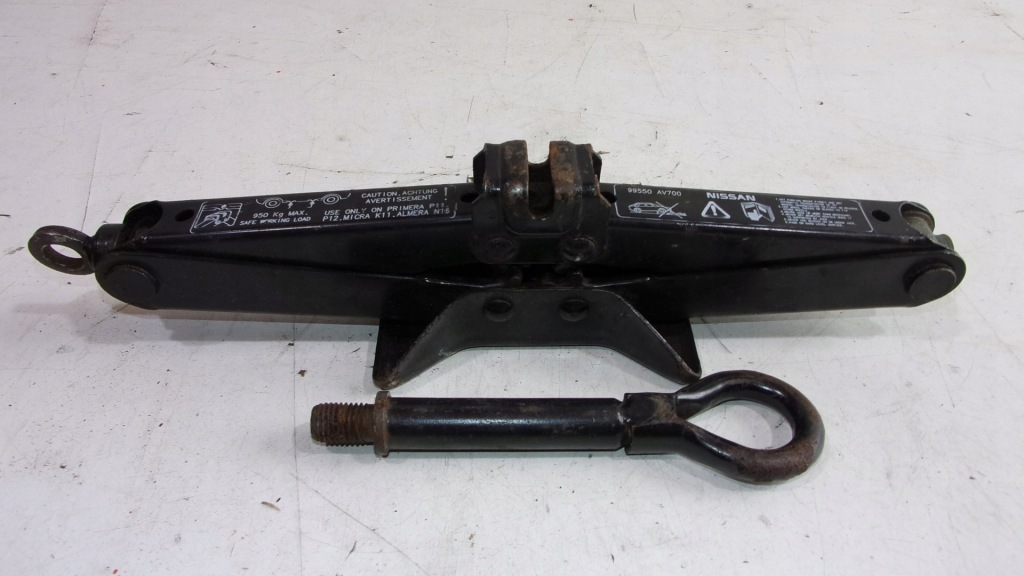 фото №1, Домкрат + ушко буксировочный nissan almera n16